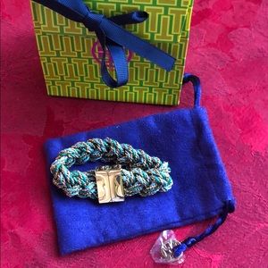 Tory Burch Braided Bracelet-Retired
